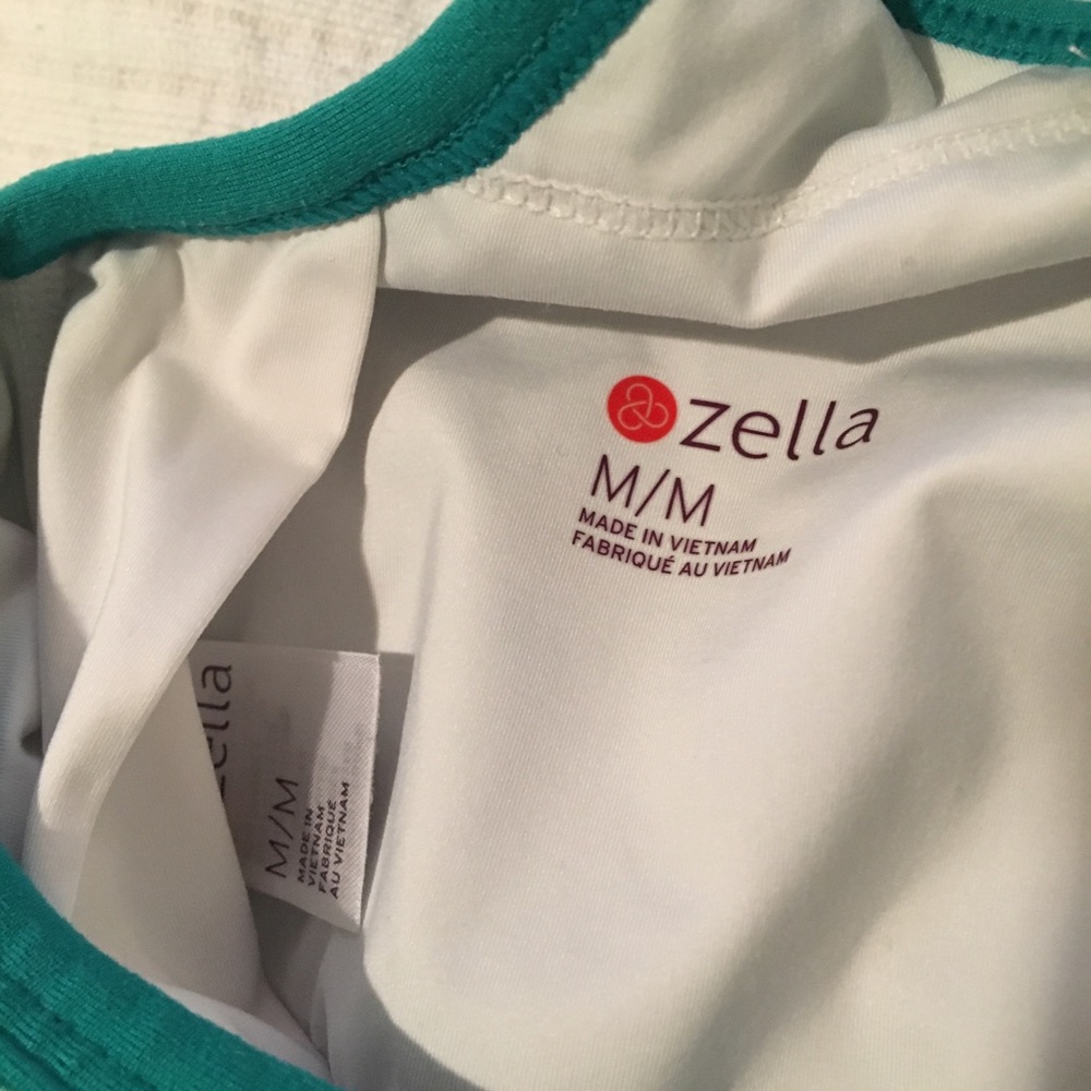 Zella Green Tank Sz M - Picture 3 of 8